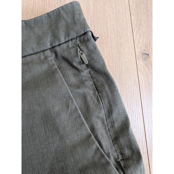 Lululemon Commission Classic Fit Short 7" in Oxford Carob Brown / White Sz 32 - Picture 4 of 14